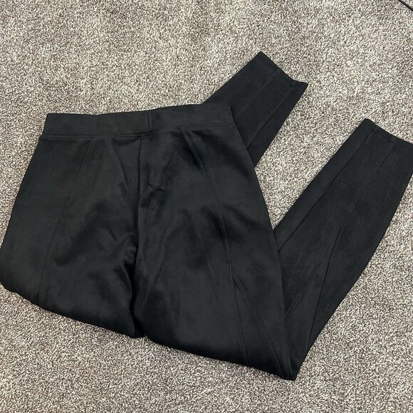 Set Of 2 Halara Tummy Control Pocket Faux Suede Leggings - Picture 12 of 13